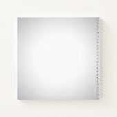 Tropical Happy Mother's Day Floral Frame Notebook Notizbuch (Rückseite)