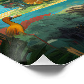 Tropical Haven Poster (Ecke)