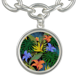 Tropical Hawaii Aloha Blume Graphic Armband