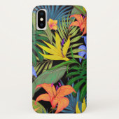 Tropical Hawaii Aloha Blume Graphic Case-Mate iPhone Hülle (Rückseite)