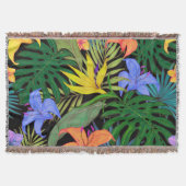 Tropical Hawaii Aloha Blume Graphic Decke (Vorderseite)