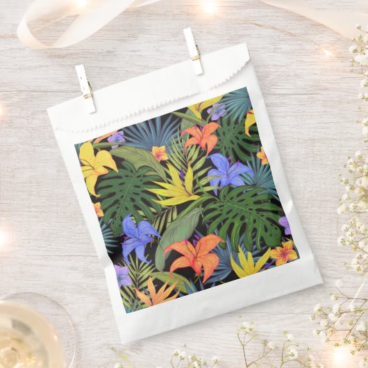 Tropical Hawaii Aloha Blume Graphic Geschenktütchen (Ausgeschnitten)