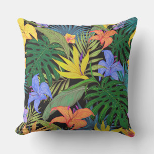 Tropical Hawaii Aloha Blume Graphic Kissen