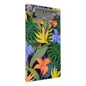 Tropical Hawaii Aloha Blume Graphic Mini Klemmbrett (Schrägansicht)
