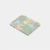 Tropical Hawaii Aloha Blume Graphic Post-it Klebezettel (angewinkelt)