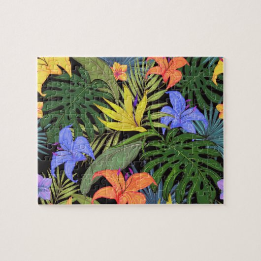 Tropical Hawaii Aloha Blume Graphic Puzzle (Horizontal)