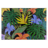 Tropical Hawaii Aloha Blume Graphic Schneidebrett (Vorderseite)