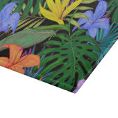 Tropical Hawaii Aloha Blume Graphic Schneidebrett (Ecke)