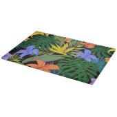 Tropical Hawaii Aloha Blume Graphic Schneidebrett (Ecke)