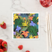 Tropical Hawaii Aloha Blume Graphic Serviette (Beispiel)