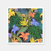 Tropical Hawaii Aloha Blume Graphic Serviette (Vorderseite)