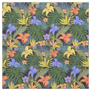 Tropical Hawaii Aloha Blume Graphic Stoff