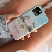 Tropical Hawaii Aloha Hula Girl Custom iPhone Case Hülle