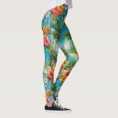 Tropical Hawaii Leggings (Rechts)