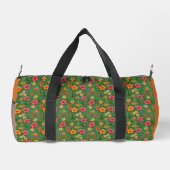 Tropical/Hawaii patterned floral Duffle Bag (Rückseite)