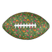 Tropical/Hawaii patterned floral Football (Vorderseite)