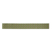 Tropical/Hawaii patterned floral Satinband (Vorderseite)