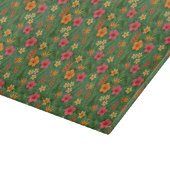 Tropical/Hawaii patterned floral Schneidebrett (Ecke)