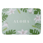 Tropical Hawaiian Bath Mat Badematte (Vorderseite)