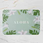 Tropical Hawaiian Bath Mat Badematte
