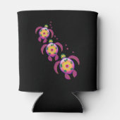 Tropical Hawaiian Honu Turtles Dosenkühler (Rückseite)