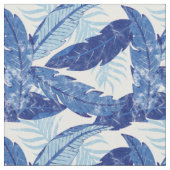Tropical Hawaiian Palm Blätter Muster Stoff (Nahaufnahme)