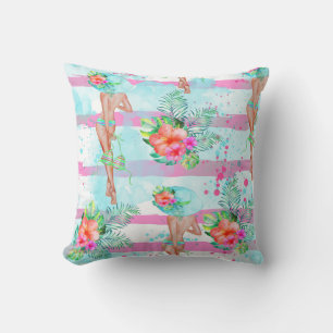 Tropical Hawaiian Pillow Kissen
