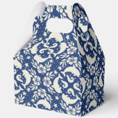 Tropical hawaiian print dolphins geschenkschachtel (Rückseite)