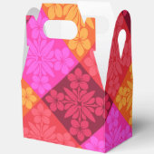 Tropical hawaiian print geschenkschachtel (Offen)