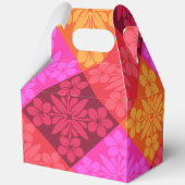Tropical hawaiian print geschenkschachtel (Rückseite)