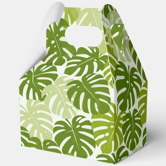 Tropical hawaiian print geschenkschachtel (Vorderseite)
