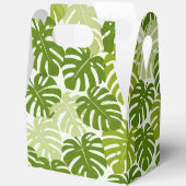 Tropical hawaiian print geschenkschachtel (Offen)