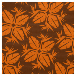 Tropical Hawaiian Quilt Pattern Bird of Paradise   Stoff