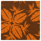 Tropical Hawaiian Quilt Pattern Bird of Paradise Stoff (Nahaufnahme)