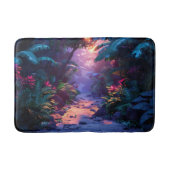 Tropical Hawaiian Walking Path  Badematte (Vorderseite)