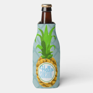 Tropical Hello Summer Ananas Flaschenkühler