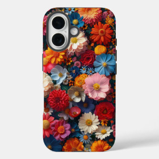 Tropical hibiscus bloom with a vibrant presence. G iPhone 16 Hülle