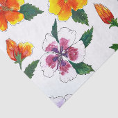 Tropical Hibiscus Tissue Paper Seidenpapier (Ausschnitt)
