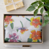 Tropical Hibiscus Tissue Paper Seidenpapier (Geschenk)