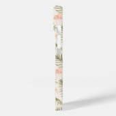 Tropical Hisbiscus Palm Tree Muster Case-Mate iPhone Hülle (Rückseite / Links)