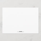 Tropical Holiday Cards Feiertagskarte (Rückseite)