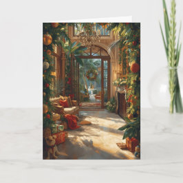 Tropical Holiday Elegante Karte