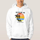 Tropical Hooded Sweatshirt (Vorderseite)