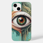 Tropical Human Eye iPhone 14 Fall Case-Mate iPhone Hülle (Rückseite)