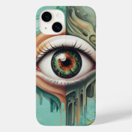 Tropical Human Eye iPhone 14 Fall Case-Mate iPhone 14 Hülle