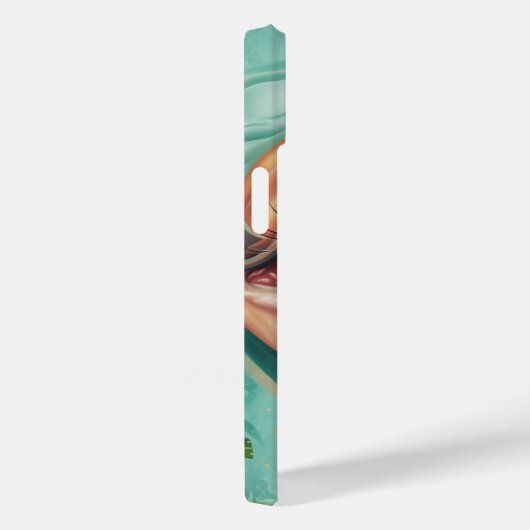 Tropical Human Eye iPhone 14 Fall Case-Mate iPhone Hülle (Rückseite / Rechts)