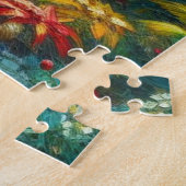 Tropical Hut Weihnachts Palm Tree Beach Lights Puzzle (Seite)