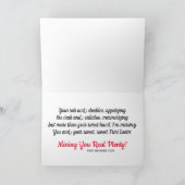 Tropical Ich wäre eher in Trinidad und Tobago Karte (Innenseite)