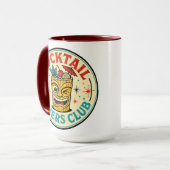 Tropical Island Bar Retro-Design Tasse (Vorderseite Links)