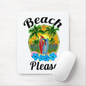 Tropical Island Beach Bitte leicht Mousepad (Mit Mouse)